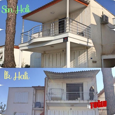 Gurup Sitesi Villa Teras Renovasyon (Yenileme) İşi