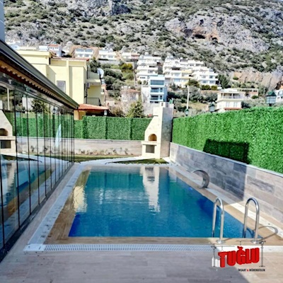 Erkul Sitesi Villa Havuz Ve Peyzaj Yapım İşi